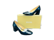 Load image into Gallery viewer, Michael Kors Mira Flex Patent Courts in Admiral Navy UK4
