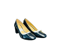 Load image into Gallery viewer, Michael Kors Mira Flex Patent Courts in Admiral Navy UK4
