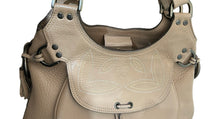 Load image into Gallery viewer, Vintage Mulberry Embroidered Phoebe Tassel Bag in Nude Darwin Leather
