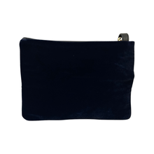 Load image into Gallery viewer, Kurt Geiger Okka Lobster Navy Velvet Crossbody Pouch
