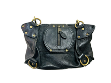 Load image into Gallery viewer, Mulberry Alana Shoulder Bag in Black NVT Leather
