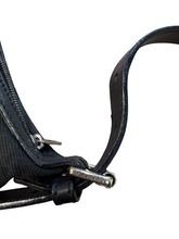 Load image into Gallery viewer, Mulberry Vintage Tree lined Canvas &amp; Leather Black Bag
