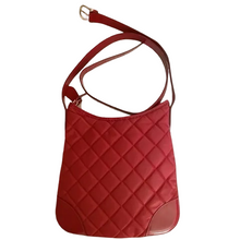 Load image into Gallery viewer, Vintage Burberry Red Quilted Bag
