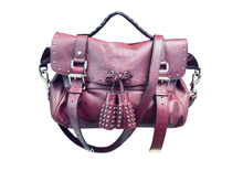 Load image into Gallery viewer, Mulberry Alexa Tassel Bag – Black Forest
