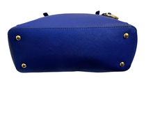 Load image into Gallery viewer, Michael Kors Royal Blue Saffiano Leather Jet Set Tote Shoulder Bag
