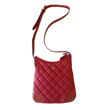 Load image into Gallery viewer, Vintage Burberry Red Quilted Bag
