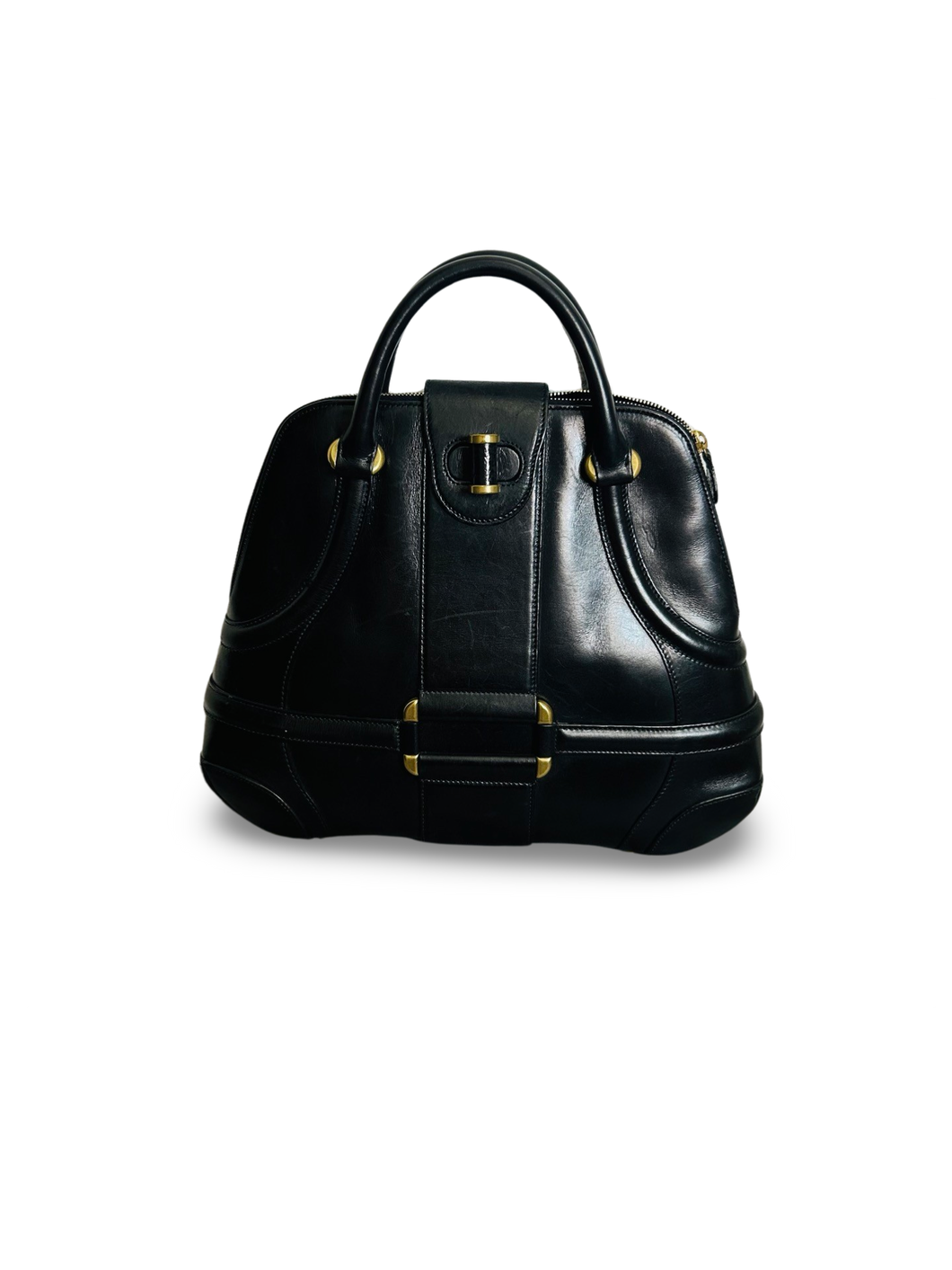 Alexander McQueen Black Vintage Novak Bag