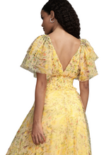Load image into Gallery viewer, Lace &amp; Beads Shelby Yellow Maxi Dress UK14 RRP £90 New with Tags
