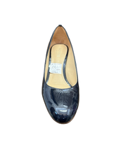 Load image into Gallery viewer, Hobbs Navy Patent Leather High Heel Courts in UK7 EU40
