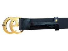 Load image into Gallery viewer, Gucci GG Marmont Black Leather Belt 26.5” - 36”
