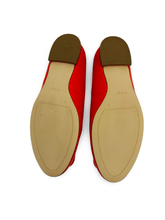 Load image into Gallery viewer, Hōgl Harmony Ballet Flats in Red Matt Leather UK5
