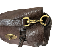 Load image into Gallery viewer, Mulberry Classic Small Bayswater Satchel in Chocolate Brown Natural Leather
