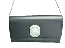 Load image into Gallery viewer, Calvin Klein Black Leather Lock Bag
