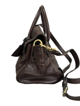 Load image into Gallery viewer, Mulberry Classic Small Bayswater Satchel in Chocolate Brown Natural Leather
