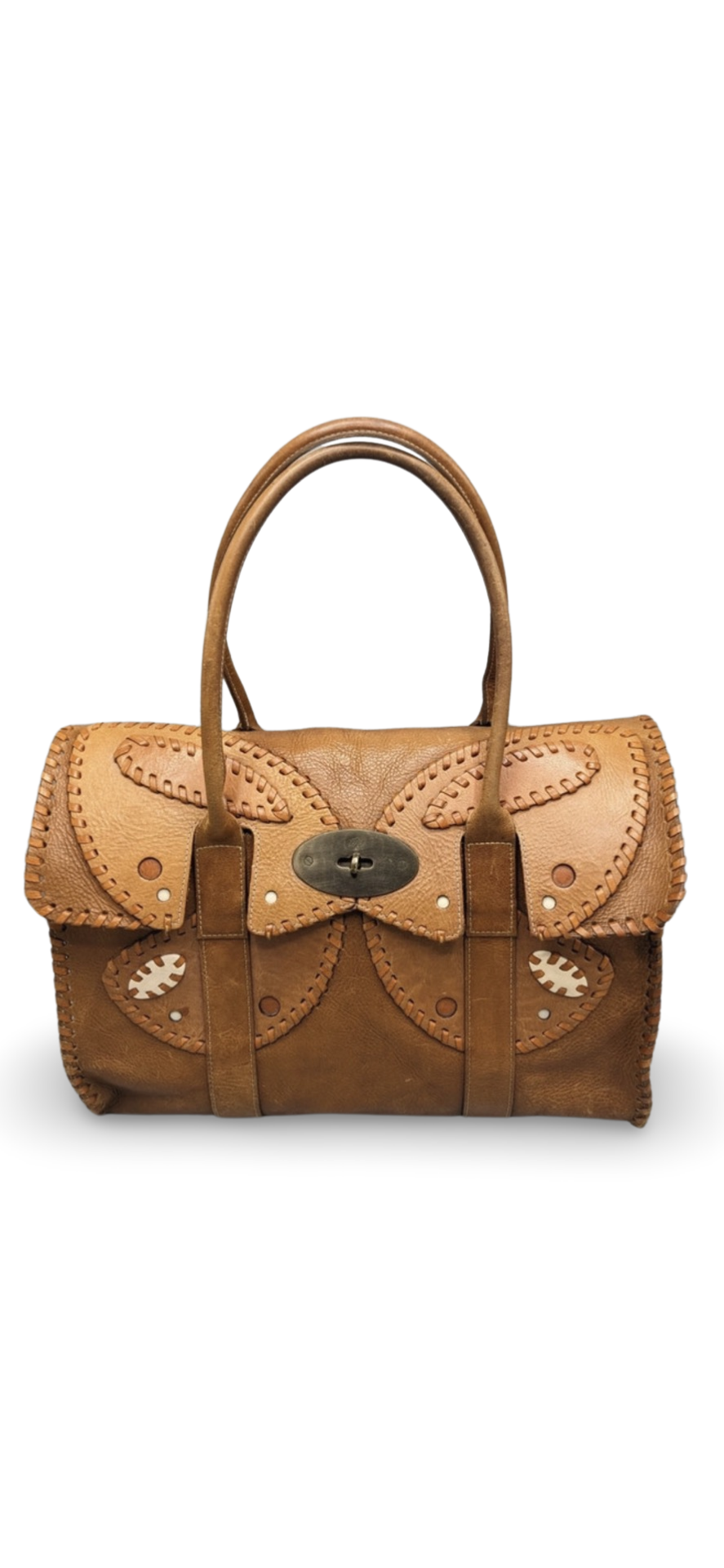 Mulberry Limited Edition Butterfly Bayswater in Oak Rio