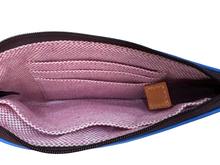 Load image into Gallery viewer, Vintage Dooney &amp; Bourke Inc Slouchy Hobo in Electric Blue Leather

