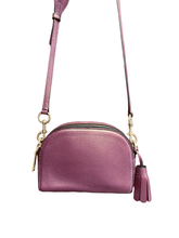 Load image into Gallery viewer, Marc Jacobs Shutter Leather Camera Bag in Purple

