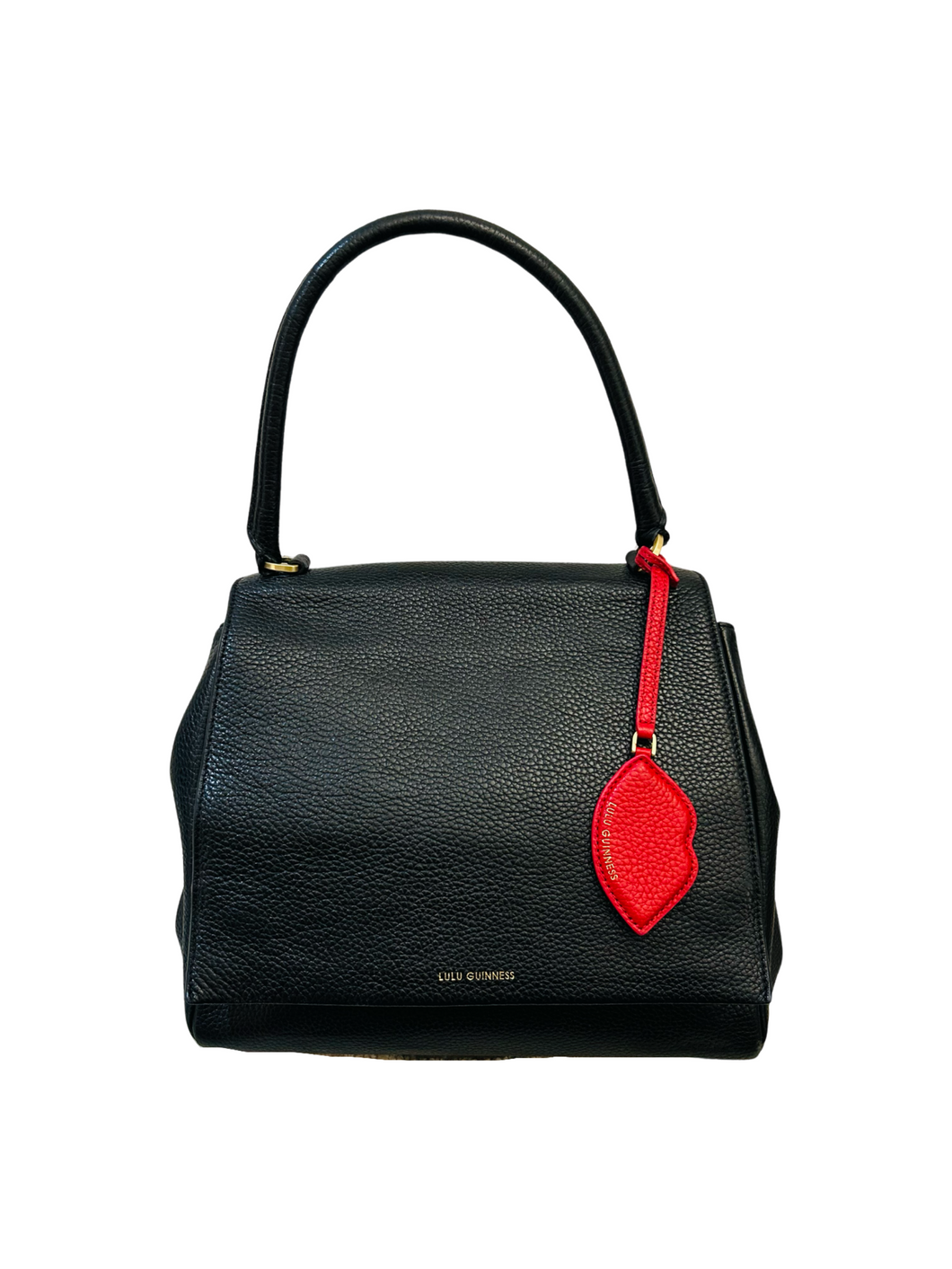 Lulu Guinness Women's Rita Large Grab Tote Bag in Black