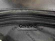 Load image into Gallery viewer, Calvin Klein Black Leather Lock Bag
