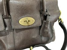 Load image into Gallery viewer, Mulberry Classic Small Bayswater Satchel in Chocolate Brown Natural Leather
