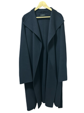 Load image into Gallery viewer, Joseph Double Face Cashmere Long Navy Wrap Coat EU44 UK16 RRP £1,250
