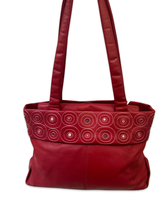 Load image into Gallery viewer, Radley Red Leather Shoulder Bag
