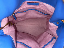 Load image into Gallery viewer, Vintage Dooney &amp; Bourke Inc Slouchy Hobo in Electric Blue Leather
