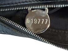 Load image into Gallery viewer, Mulberry Vintage Tree lined Canvas &amp; Leather Black Bag
