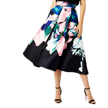Load image into Gallery viewer, Coast Brazil Print Full Skirt UK12
