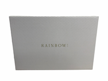 Load image into Gallery viewer, Rainbow Club Navy Satin Serenity Clutch Bag
