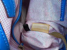 Load image into Gallery viewer, Vintage Dooney &amp; Bourke Inc Slouchy Hobo in Electric Blue Leather
