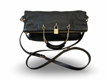 Load image into Gallery viewer, Mulberry Hetty Shoulder Clutch in Black Leather
