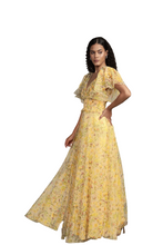 Load image into Gallery viewer, Lace &amp; Beads Shelby Yellow Maxi Dress UK14 RRP £90 New with Tags
