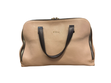 Load image into Gallery viewer, Vintage Furla Taupe &amp; Brown Multiway Leather Bag
