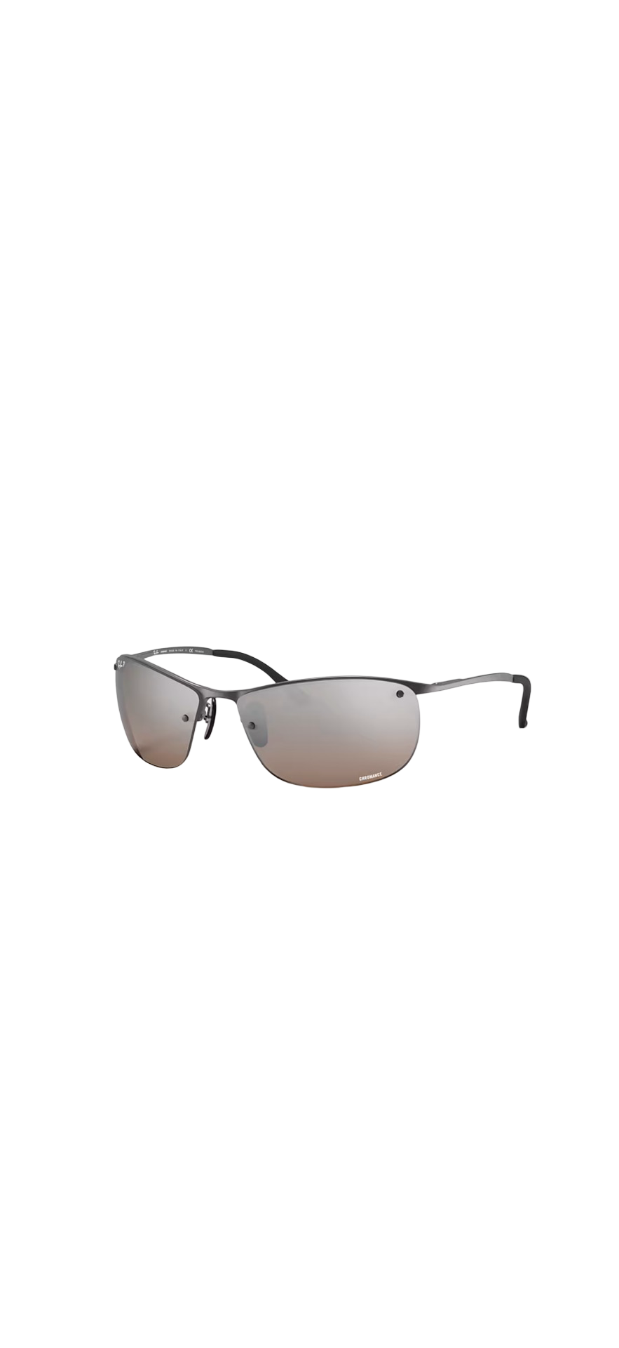 Ray-Ban Chromance Mirrored Lens Sunglasses in Gunmetal and Silver