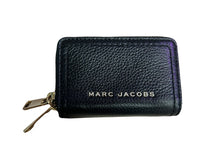 Load image into Gallery viewer, Marc Jacob’s The Groove Double Zip Wallet in Black Leather
