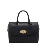 Load image into Gallery viewer, Mulberry Large Del Ray in Black Soft Leather
