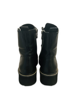 Load image into Gallery viewer, DKNY Rhi Lace Pull up Boots UK5
