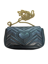 Load image into Gallery viewer, Gucci GG Marmont Super Mini Bag – Black
