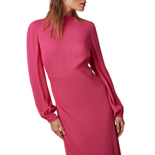 Load image into Gallery viewer, Mint Velvet Pink Midi Dress UK10 RRP £145
