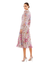Load image into Gallery viewer, Mac Duggal 9147 Mauve Embellised Midi Dress UK12 RRP £445
