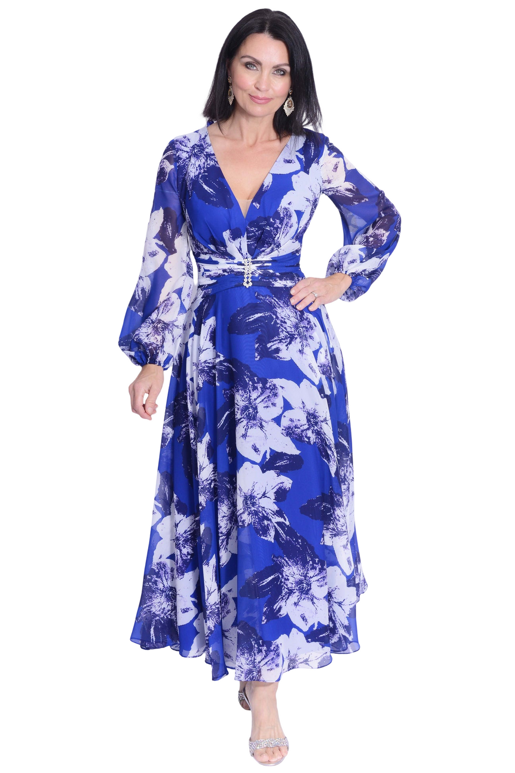 Couture Club 7G130 Cobalt Dress UK14 RRP £495