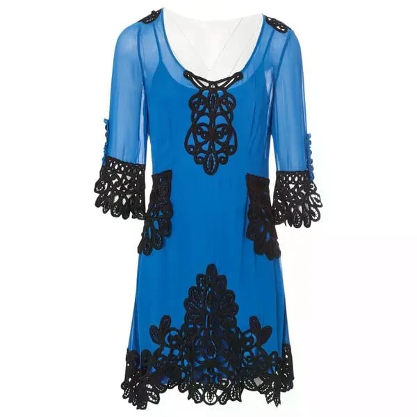 Temperley London Silk Dress UK10 RRP £185