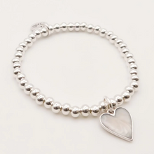 Load image into Gallery viewer, 30B2728 Marble Heart Beads Bracelet

