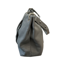 Load image into Gallery viewer, Mint Velvet Eliza Zip Detail Shoulder Bag in Grey Leather
