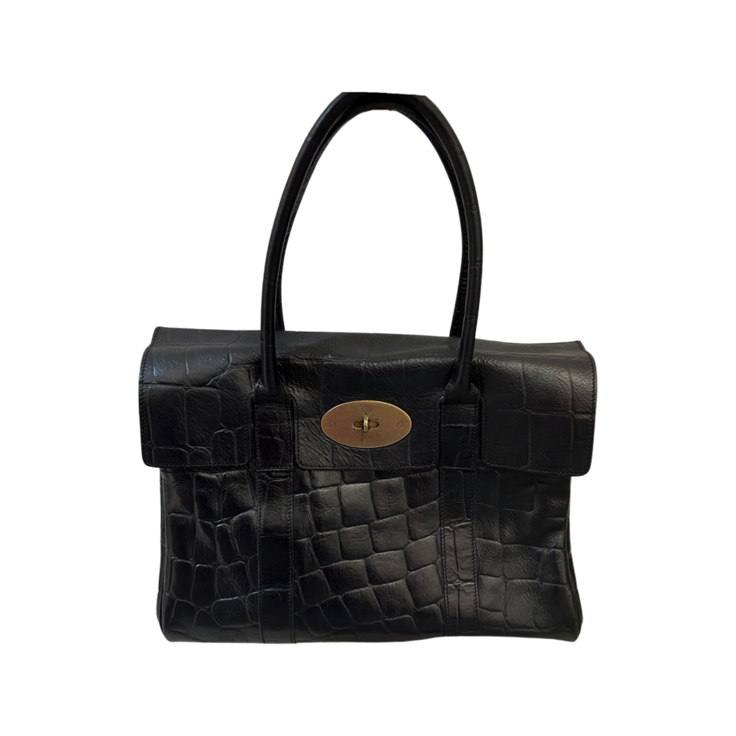 Mulberry Congo Black Bayswater with Liner