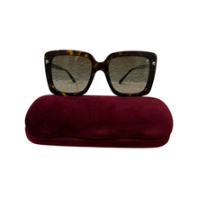 Load image into Gallery viewer, Gucci Oversized Square Havana Sunglasses
