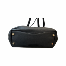 Load image into Gallery viewer, Michael Kors Raven Large Leather Shoulder Bag, Black
