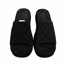 Load image into Gallery viewer, Russell &amp; Bromley Quilted Suede Mule UK
