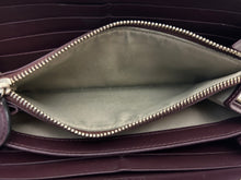 Load image into Gallery viewer, Mulberry Blossom Zip Around Wallet in Oxblood Calf Nappa Leather
